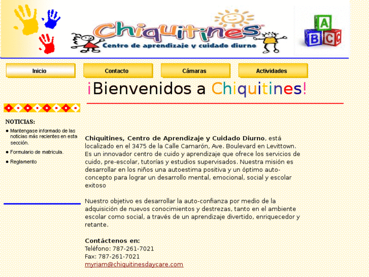 www.chiquitinesdaycare.com