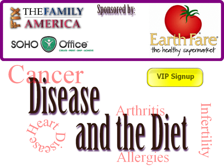 www.diseaseandthediet.com