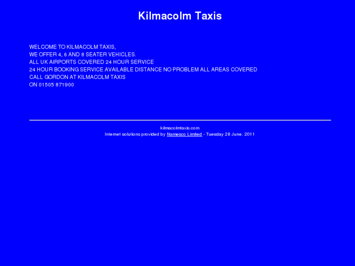 www.kilmacolmtaxis.com