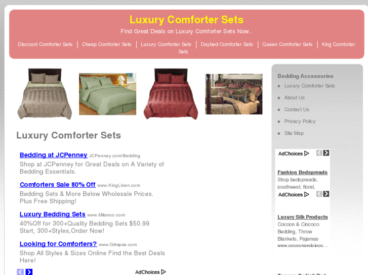 www.luxurycomfortersets.org