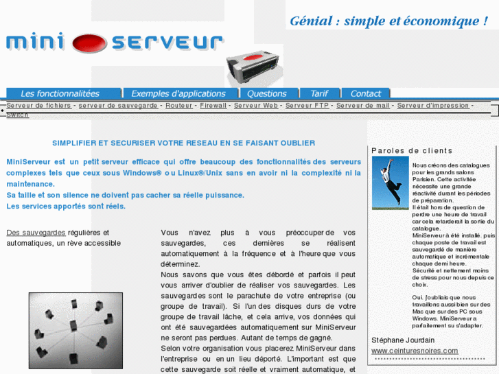 www.miniserveur.com