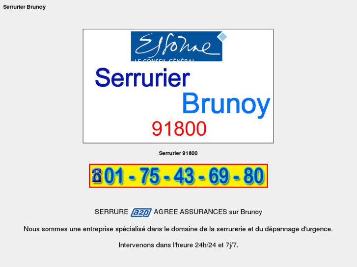 www.serrurierbrunoy.com