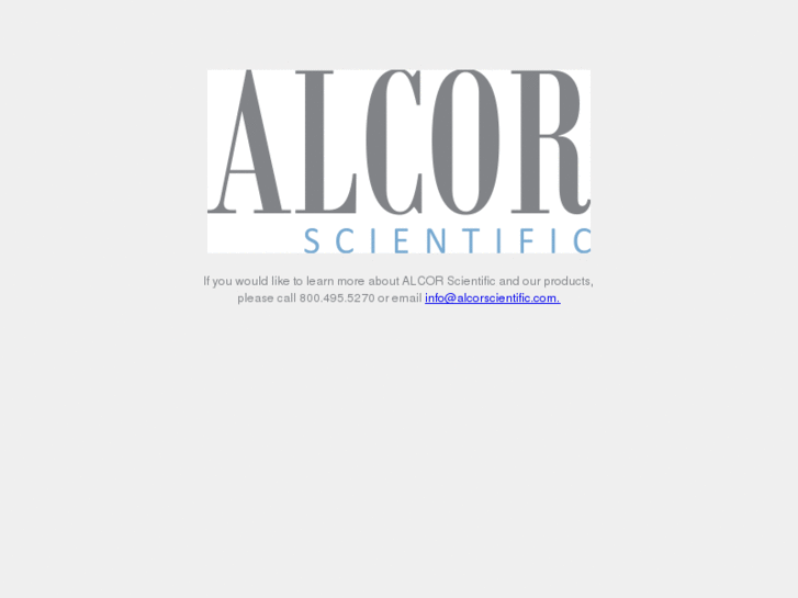 www.alcorscientific.com