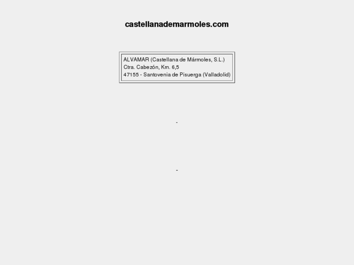 www.castellanademarmoles.com