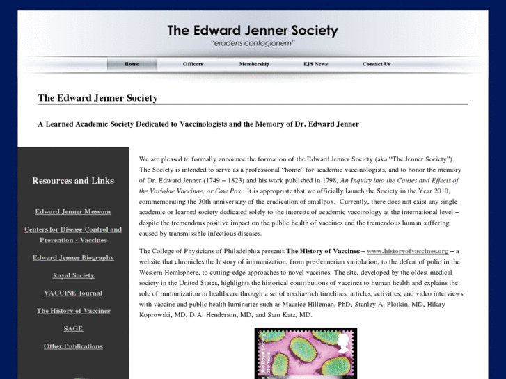 www.edwardjennersociety.org