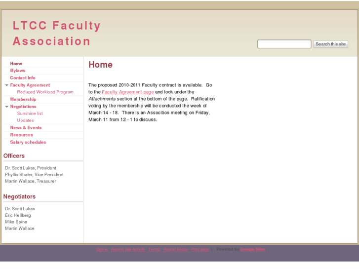 www.facultyassociation.net