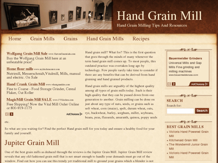 www.handgrainmill.net