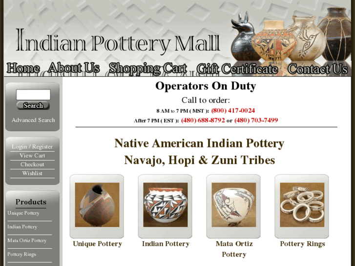 www.indianpotterymall.com