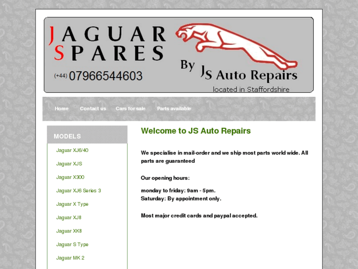 www.jsjaguarspares.com