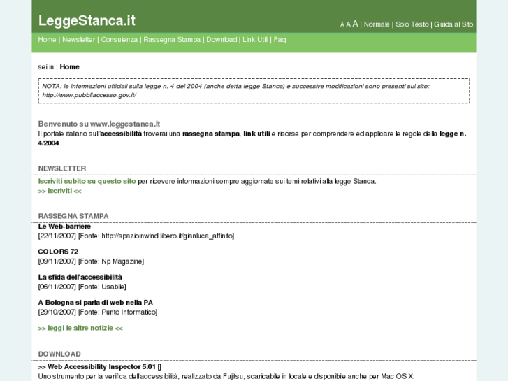 www.leggestanca.it
