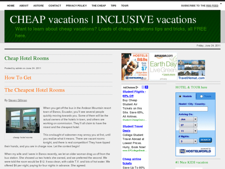 www.ourcheapvacations.com