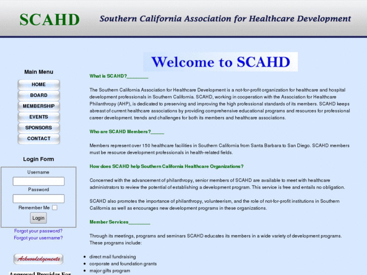 www.scahd.com