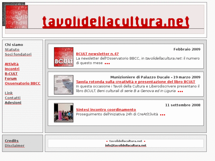 www.tavolidellacultura.net