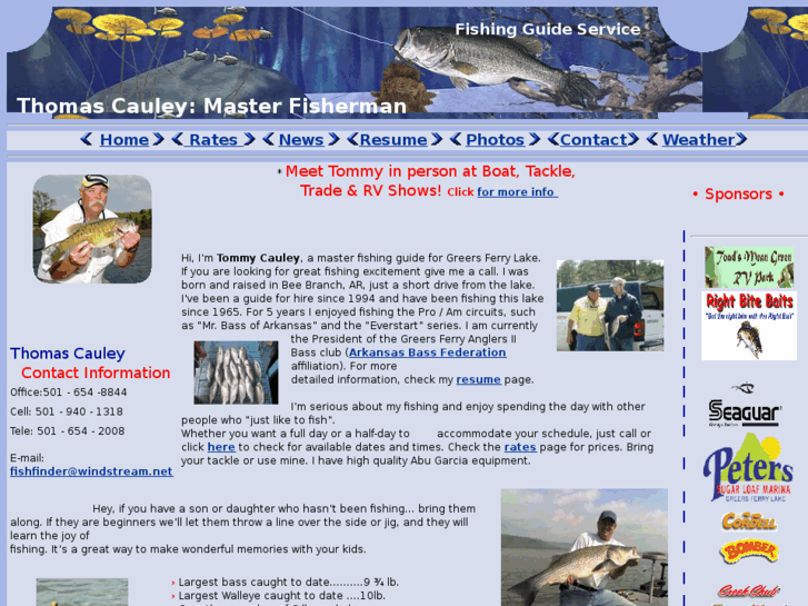 www.arfishfinder.net