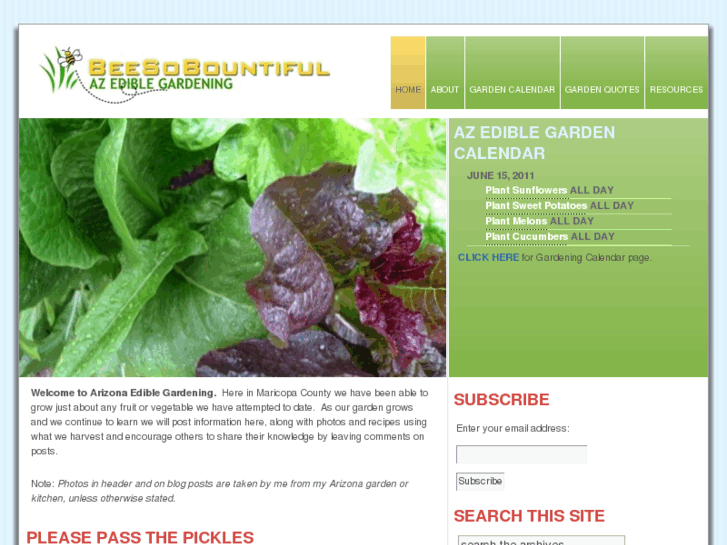 www.azediblegarden.com