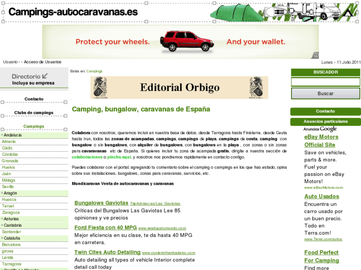 www.campings-autocaravanas.es