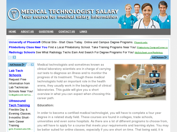 www.medicaltechnologistsalary.net