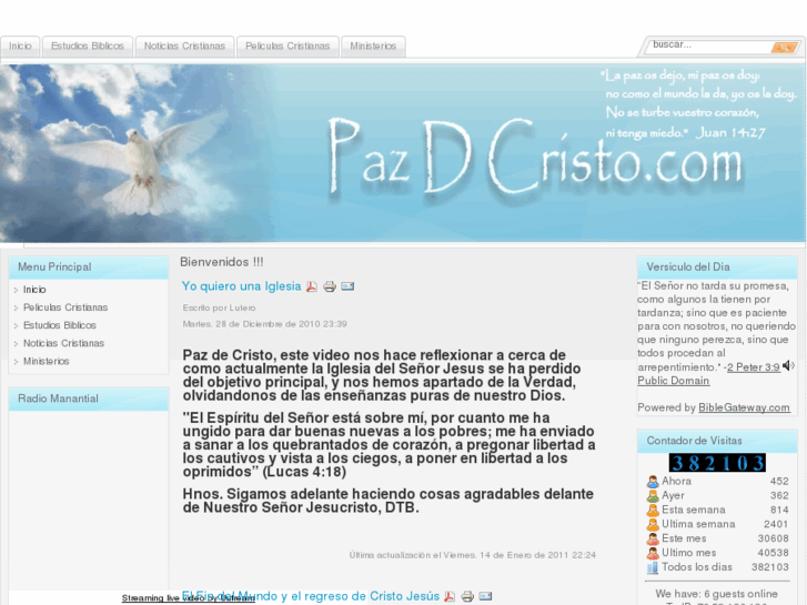 www.pazdcristo.com