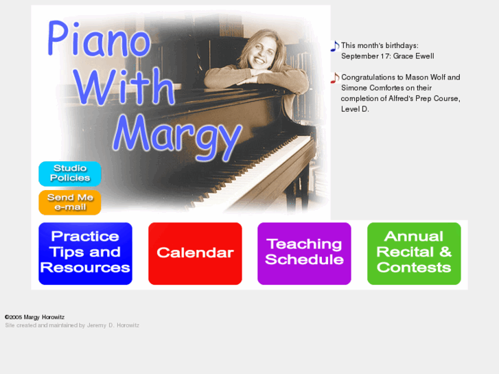 www.pianowithmargy.com