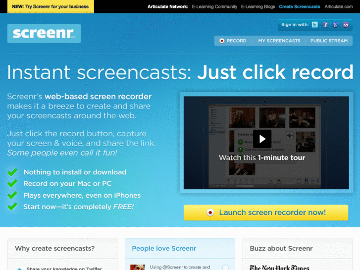 www.screenr.com