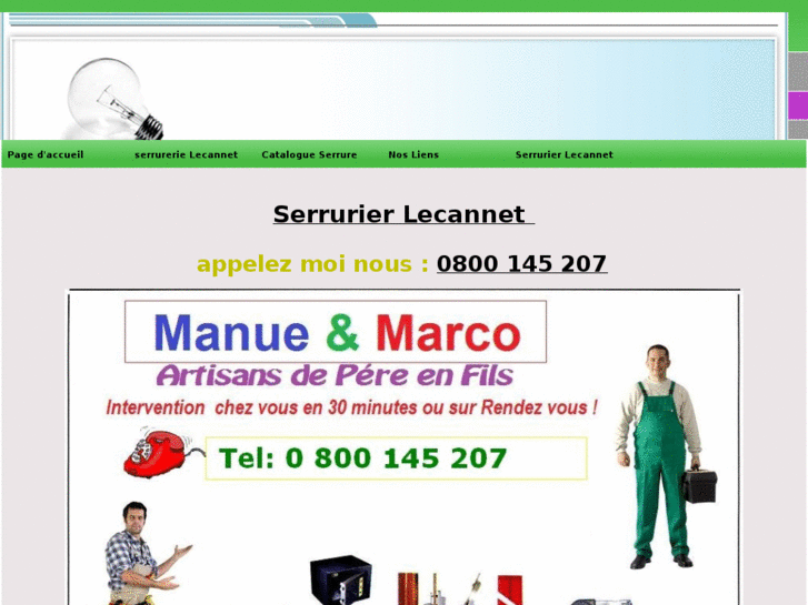 www.serrurerielecannet.net