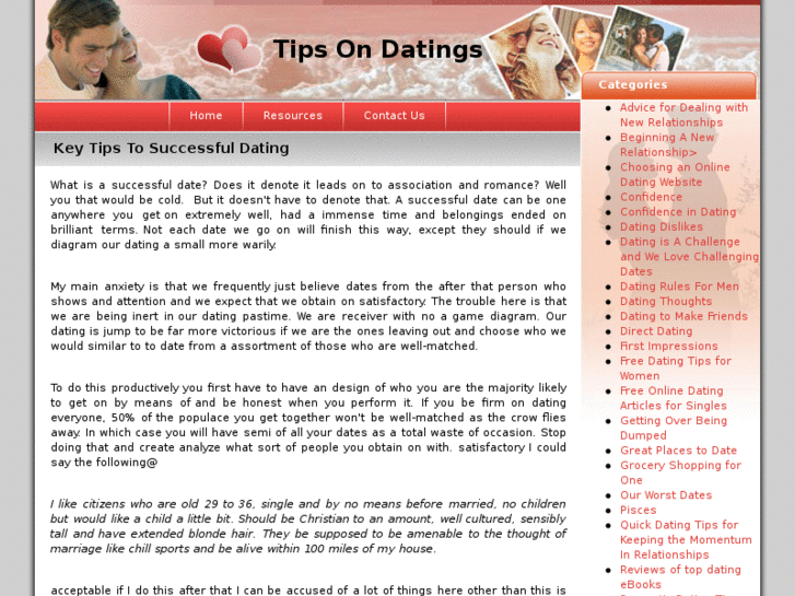 www.tipsondatings.com