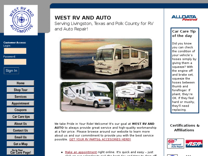 www.westrvandauto.com