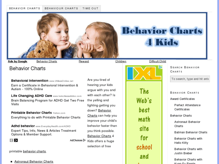 www.behaviorcharts4kids.com