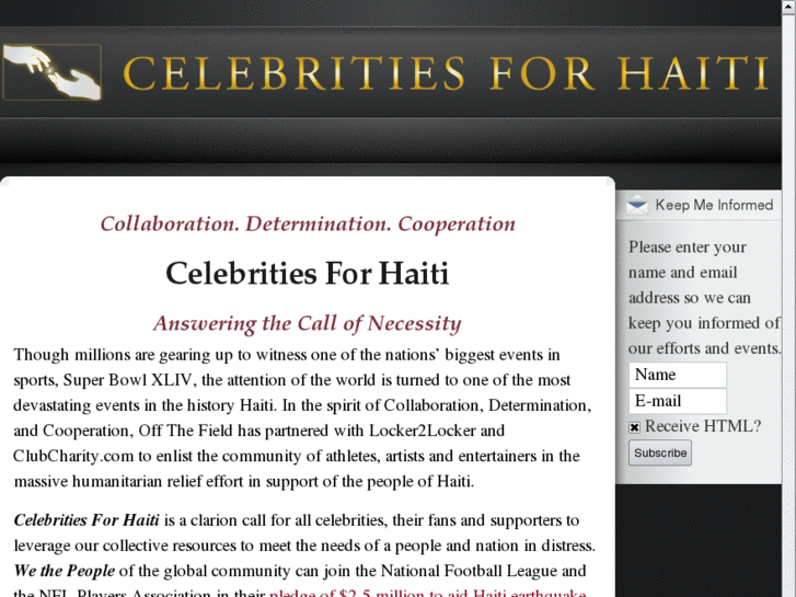 www.celebrities4haiti.com