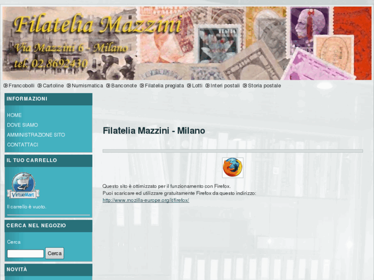 www.filateliamazzini.it