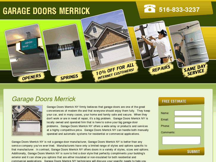 www.garagedoorsmerrick.com