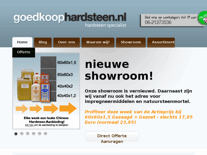 www.goedkoophardsteen.nl