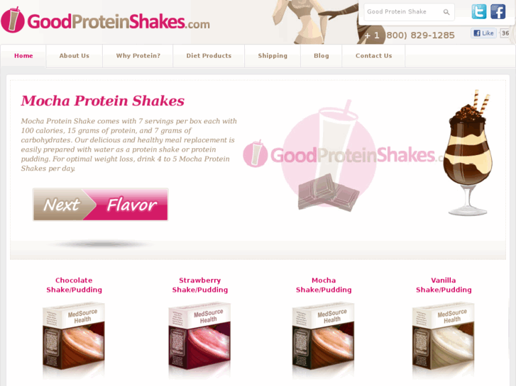 www.goodproteinshakes.com