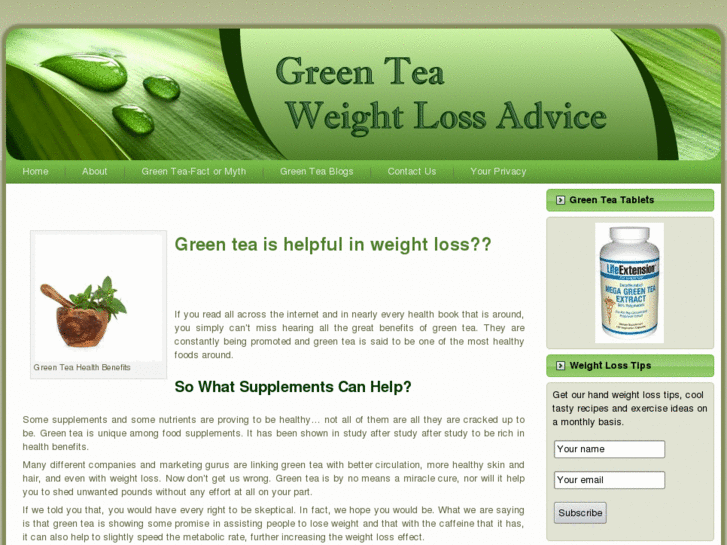 www.greenteaweightlossadvice.com