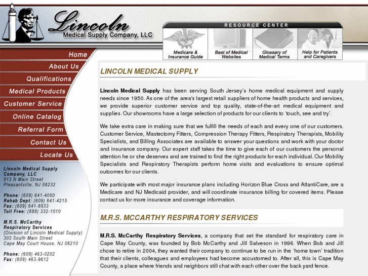 www.lincolnmedicalsupply.com