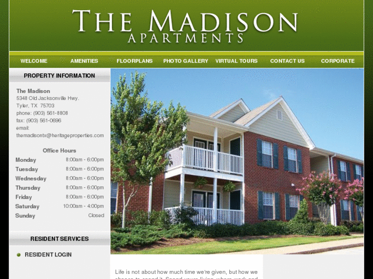 www.liveatthemadisonapts.com