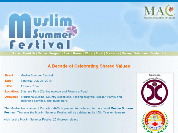 www.muslimsummerfestival.com