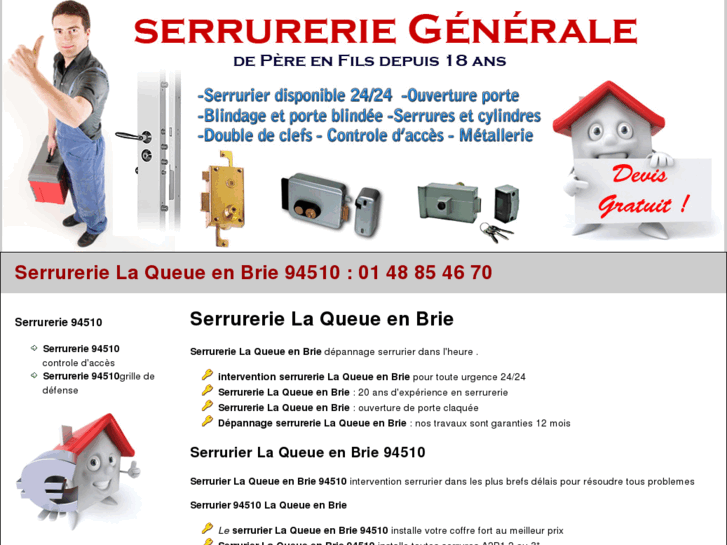 www.serrureriequeueenbrie.com