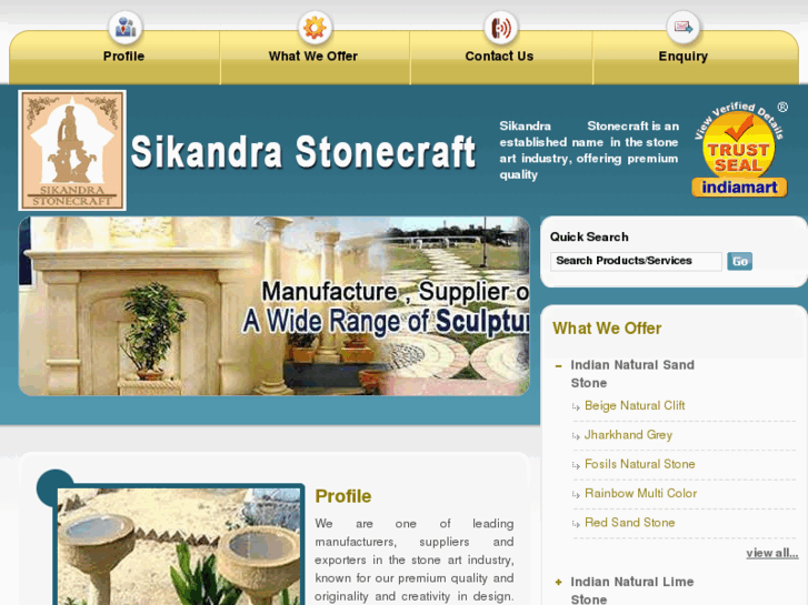 www.sikandrastonecraft.com