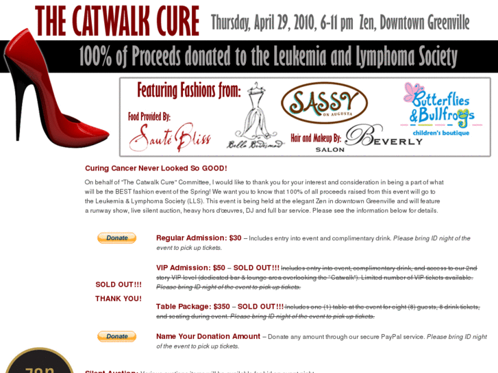 www.thecatwalkcure.net