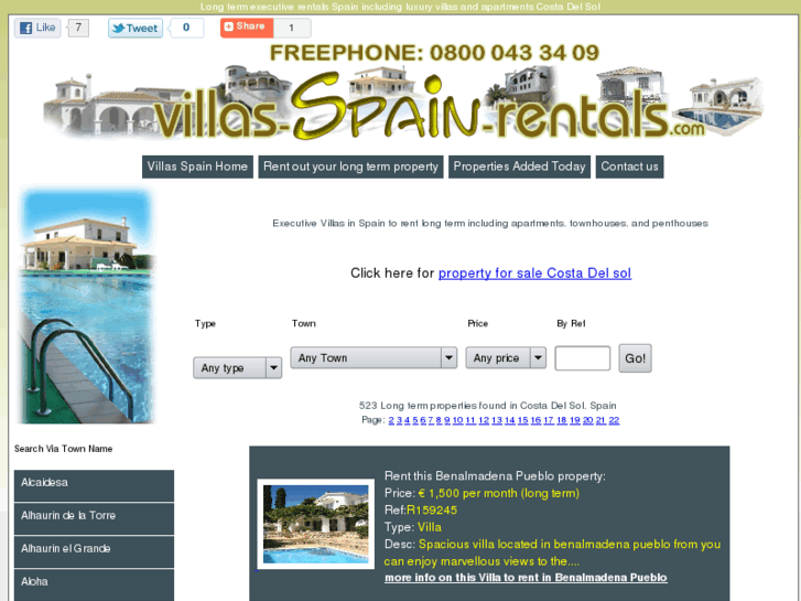 www.villas-spain-rentals.com