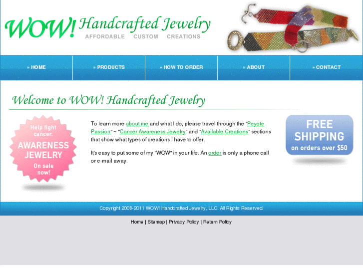 www.wowhandcraftedjewelry.com