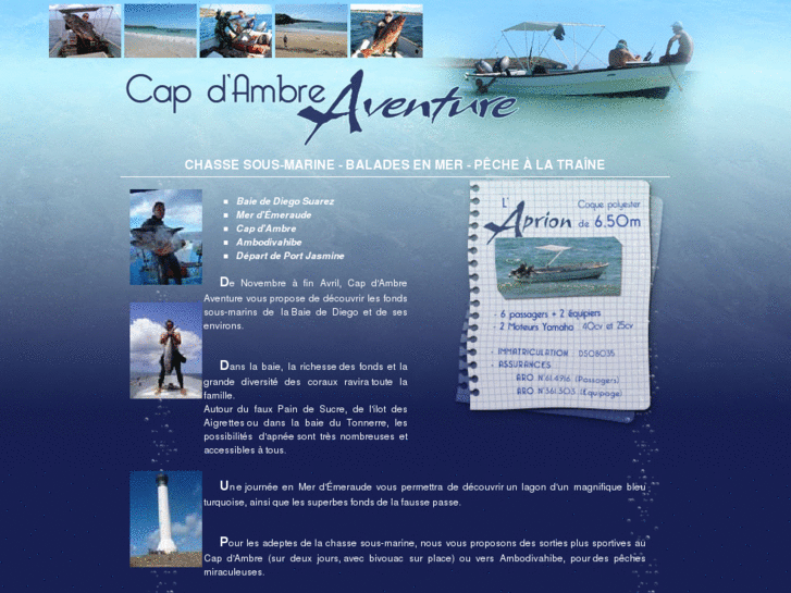 www.capdambre-aventure.com