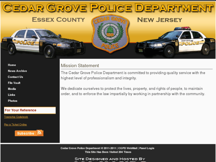 www.cedargrovepd.org