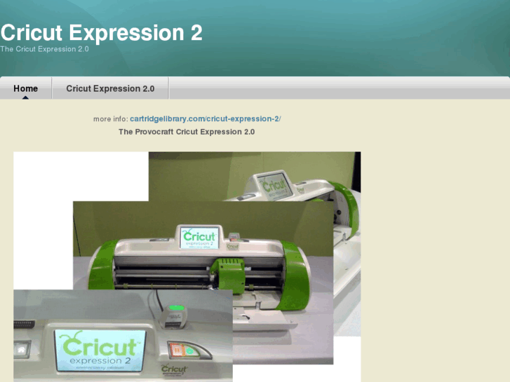 www.cricutexpression2.com