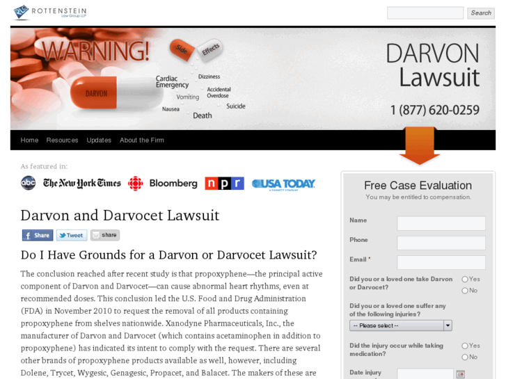 www.darvondarvocetlawsuit.com