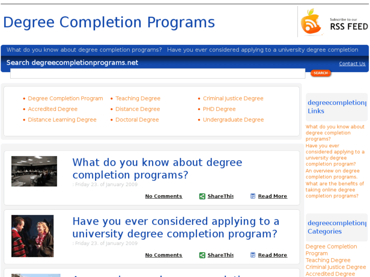 www.degreecompletionprograms.net