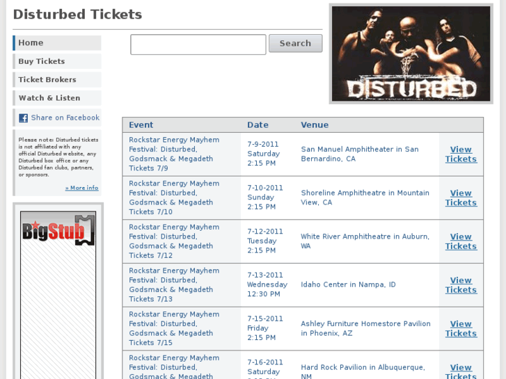 www.disturbedtickets.net