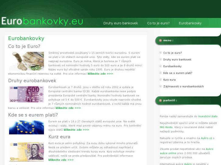 www.eurobankovky.eu