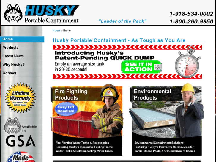 www.huskyportable.com